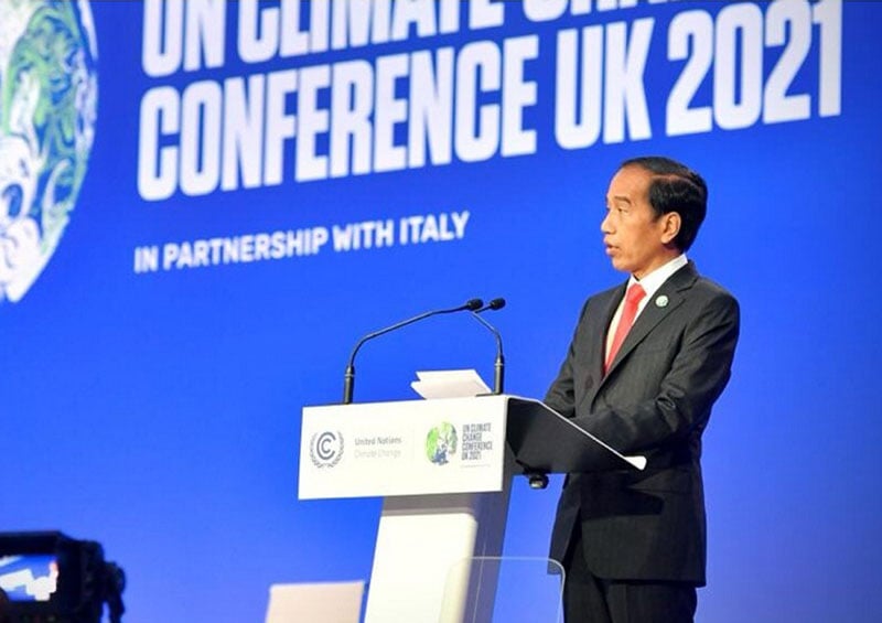 Di COP26, Jokowi Ingatkan Transparansi Ekosistem Ekonomi Karbon